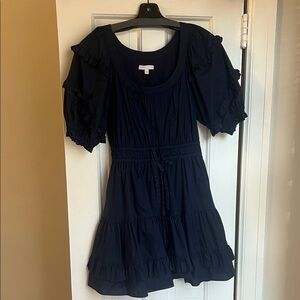 Anna Cate Aurora Tiered Puff Sleeve Dress Size S
